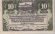 10 HELLER 1920 Stadt LAMBACH Oberösterreich Österreich Notgeld Papiergeld Banknote #PG897 - [11] Local Banknote Issues