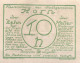10 HELLER 1920 Stadt HORN Niedrigeren Österreich Notgeld Papiergeld Banknote #PG592 - [11] Local Banknote Issues