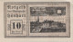 10 HELLER 1920 Stadt HENHART Oberösterreich Österreich Notgeld Banknote #PD601 - [11] Local Banknote Issues