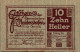10 HELLER 1920 Stadt HAIDERSHOFEN Niedrigeren Österreich Notgeld #PD578 - Lokale Ausgaben