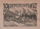10 HELLER 1920 Stadt GOSAU Oberösterreich Österreich Notgeld Banknote #PE999 - [11] Lokale Uitgaven