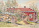 PINTURA FINLANDIA Vintage Tarjeta Postal CPSM #PAV624.ES - Schilderijen