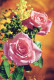 FLORES Vintage Tarjeta Postal CPSM #PAS088.ES - Blumen