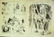 La Caricature 1884 N°240 Vie Joyeuse Job Loys Meissonier Par Luque Trock - Revues Anciennes - Avant 1900