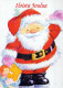 PAPÁ NOEL NAVIDAD Fiesta Vintage Tarjeta Postal CPSM #PAJ520.ES - Santa Claus