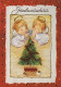 ÁNGEL NAVIDAD Vintage Tarjeta Postal CPSM #PAH939.ES - Anges