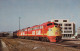 TREN TRANSPORTE Ferroviario Vintage Tarjeta Postal CPSMF #PAA467.ES - Eisenbahnen