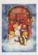 ANGEL Happy New Year Christmas Vintage Postcard CPSM USSR #PAU328.GB - Engel