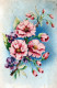 FLOWERS Vintage Postcard CPA #PKE670.GB - Blumen