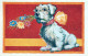 DOG Animals Vintage Postcard CPA #PKE795.GB - Dogs