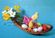 EASTER CHICKEN EGG Vintage Postcard CPSM #PBO910.GB - Easter