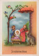 ANGEL Christmas Baby JESUS Vintage Postcard CPSM #PBP283.GB - Angels