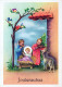 ANGEL Christmas Baby JESUS Vintage Postcard CPSM #PBP283.GB - Engel