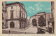 DE 5 -(34) PEZENAS  -  PLACE GAMBETTA ET TRIBUNAL DE COMMERCE - ANIMATION - AUTOMOBILES  - CARTE COLORISEE - 2 SCANS - Pezenas