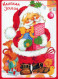 SANTA CLAUS Happy New Year Christmas Vintage Postcard CPSM #PBL484.GB - Santa Claus
