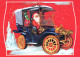 SANTA CLAUS Happy New Year Christmas Vintage Postcard CPSM #PBB106.GB - Santa Claus