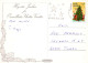 PÈRE NOËL Bonne Année Noël BONHOMME DE NEIGE Vintage Carte Postale CPSM #PAU394.FR - Santa Claus