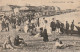 DE 7 -(34) PALAVAS LES FLOTS  -  LA PLAGE  - ESTIVANTS  -  PROMENEURS  - DAMES AUX OMBRELLES  -  2 SCANS - Palavas Les Flots