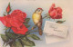 FLORES Vintage Tarjeta Postal CPSMPF #PKG093.ES - Blumen