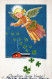 ÁNGEL PASCUA Vintage Tarjeta Postal CPA #PKE296.ES - Anges