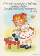NIÑOS HUMOR Vintage Tarjeta Postal CPSM #PBV334.ES - Humorous Cards
