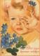 NIÑOS Retrato Vintage Tarjeta Postal CPSM #PBU782.ES - Abbildungen