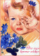 NIÑOS Retrato Vintage Tarjeta Postal CPSM #PBU782.ES - Portretten