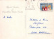 PAPÁ NOEL Feliz Año Navidad Vintage Tarjeta Postal CPSM #PBL553.ES - Santa Claus