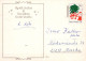 WEIHNACHTSMANN SANTA CLAUS Neujahr Weihnachten Vintage Ansichtskarte Postkarte CPSM #PAU532.DE - Santa Claus