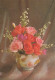 FLOWERS Vintage Ansichtskarte Postkarte CPSM #PAS633.DE - Flowers
