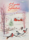 VOGEL Tier Vintage Ansichtskarte Postkarte CPSM #PAM860.DE - Vögel