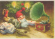 WEIHNACHTSMANN SANTA CLAUS WEIHNACHTSFERIEN Vintage Postkarte CPSM #PAK980.DE - Santa Claus