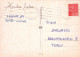 WEIHNACHTSMANN SANTA CLAUS WEIHNACHTSFERIEN Vintage Postkarte CPSM #PAK910.DE - Santa Claus