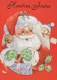WEIHNACHTSMANN SANTA CLAUS WEIHNACHTSFERIEN Vintage Postkarte CPSM #PAJ797.DE - Santa Claus