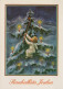 ENGEL WEIHNACHTSFERIEN Feiern & Feste Vintage Ansichtskarte Postkarte CPSM #PAJ265.DE - Engel