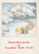 ENGEL WEIHNACHTSFERIEN Feiern & Feste Vintage Ansichtskarte Postkarte CPSM #PAG874.DE - Anges