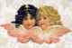 ENGEL WEIHNACHTSFERIEN Feiern & Feste Vintage Ansichtskarte Postkarte CPSM #PAH059.DE - Angels