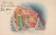 Bonne Année Noël BOUGIE Vintage Carte Postale CPSMPF #PKD041.FR - Nouvel An