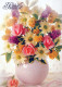 FLEURS Vintage Carte Postale CPSM #PBZ136.FR - Flowers