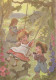 ENFANTS ENFANTS Scène S Paysages Vintage Carte Postale CPSM #PBU472.FR - Scènes & Paysages