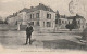 DE 10 -(36) CHATEAUROUX  -  ECOLE NORMALE D ' INSTITUTRICES  -  CACHET VERSO " COMMISSION DE GARE "  2 SCANS - Chateauroux