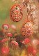 PÂQUES ŒUF Vintage Carte Postale CPSM #PBO158.FR - Easter