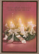 Buon Anno Natale CANDELA Vintage Cartolina CPSM #PAV931.IT - Nouvel An