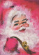 BABBO NATALE Natale Vintage Cartolina CPSM #PAJ865.IT - Santa Claus