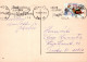 ANGELO Buon Anno Natale Vintage Cartolina CPSM #PAH751.IT - Engelen