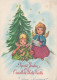 ANGELO Buon Anno Natale Vintage Cartolina CPSM #PAH124.IT - Engel