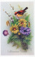 FLOWERS Vintage Ansichtskarte Postkarte CPSMPF #PKG095.DE - Blumen