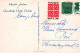 Neujahr Weihnachten Vintage Ansichtskarte Postkarte CPSMPF #PKG276.DE - New Year