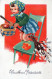 OSTERN KINDER Vintage Ansichtskarte Postkarte CPA #PKE298.DE - Pasqua