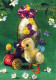 OSTERN HUHN Vintage Ansichtskarte Postkarte CPSM #PBO975.DE - Easter